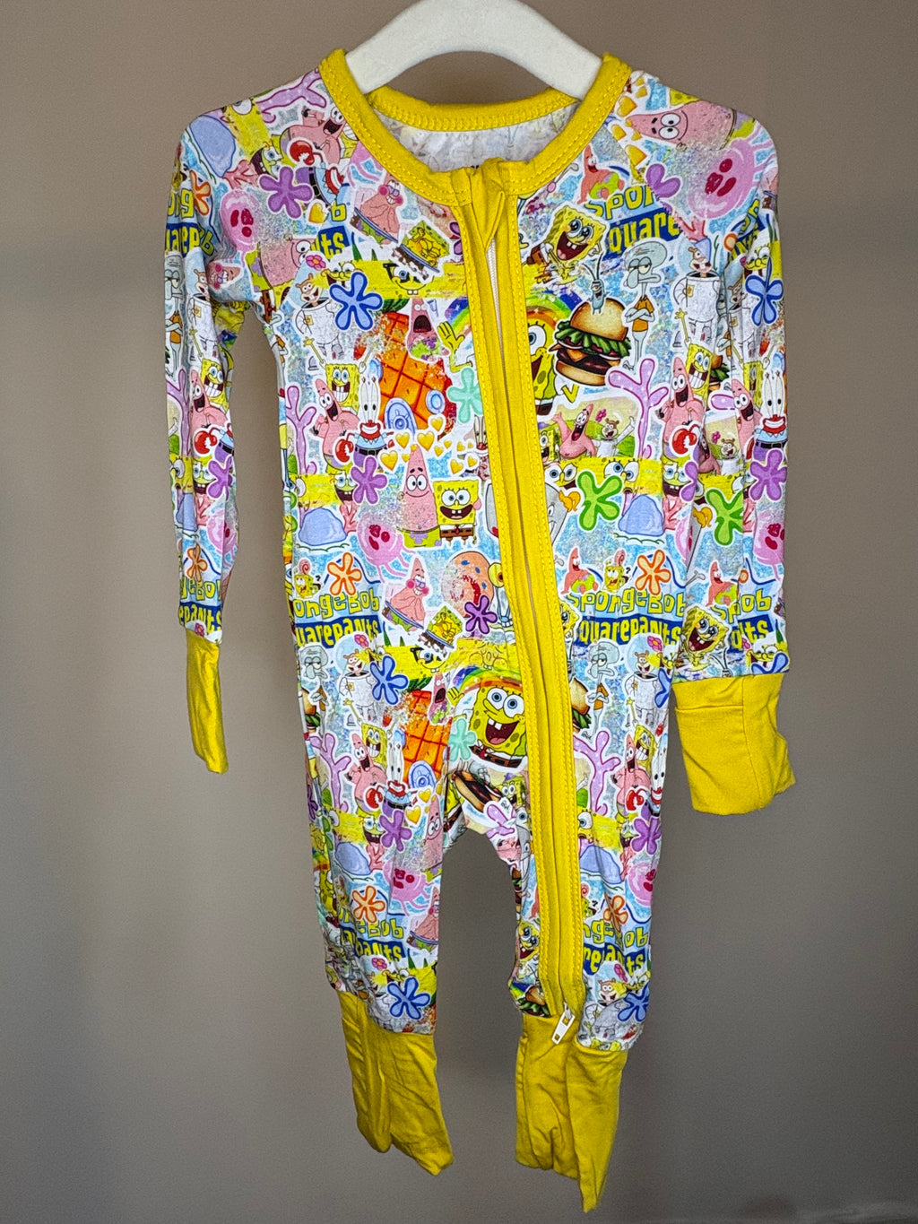 SpongeBob Sleeper 0-3 Months
