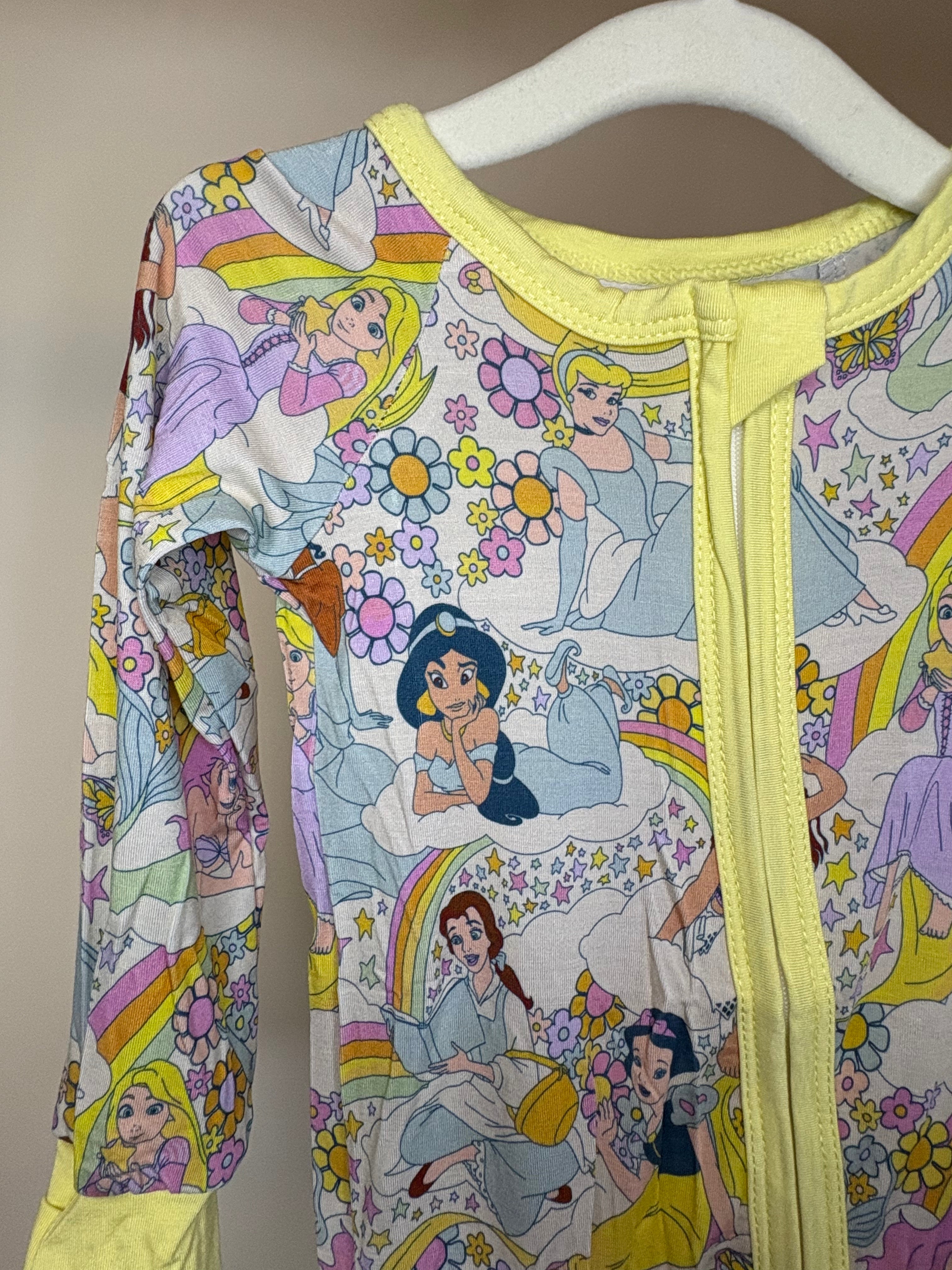 Pastel Princess Sleeper 6-12 Months