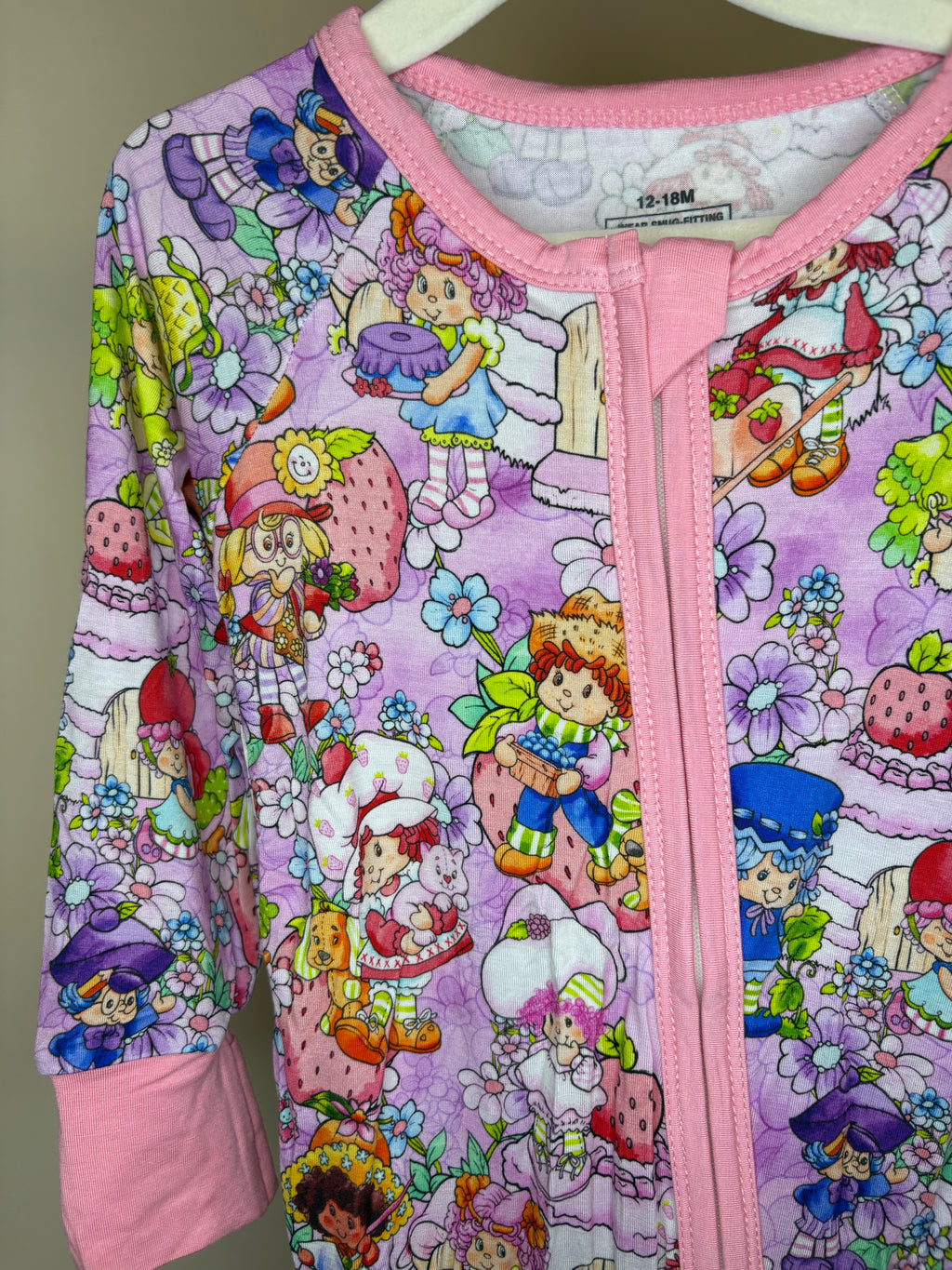 Strawberry Shortcake Sleeper 6-12 Months