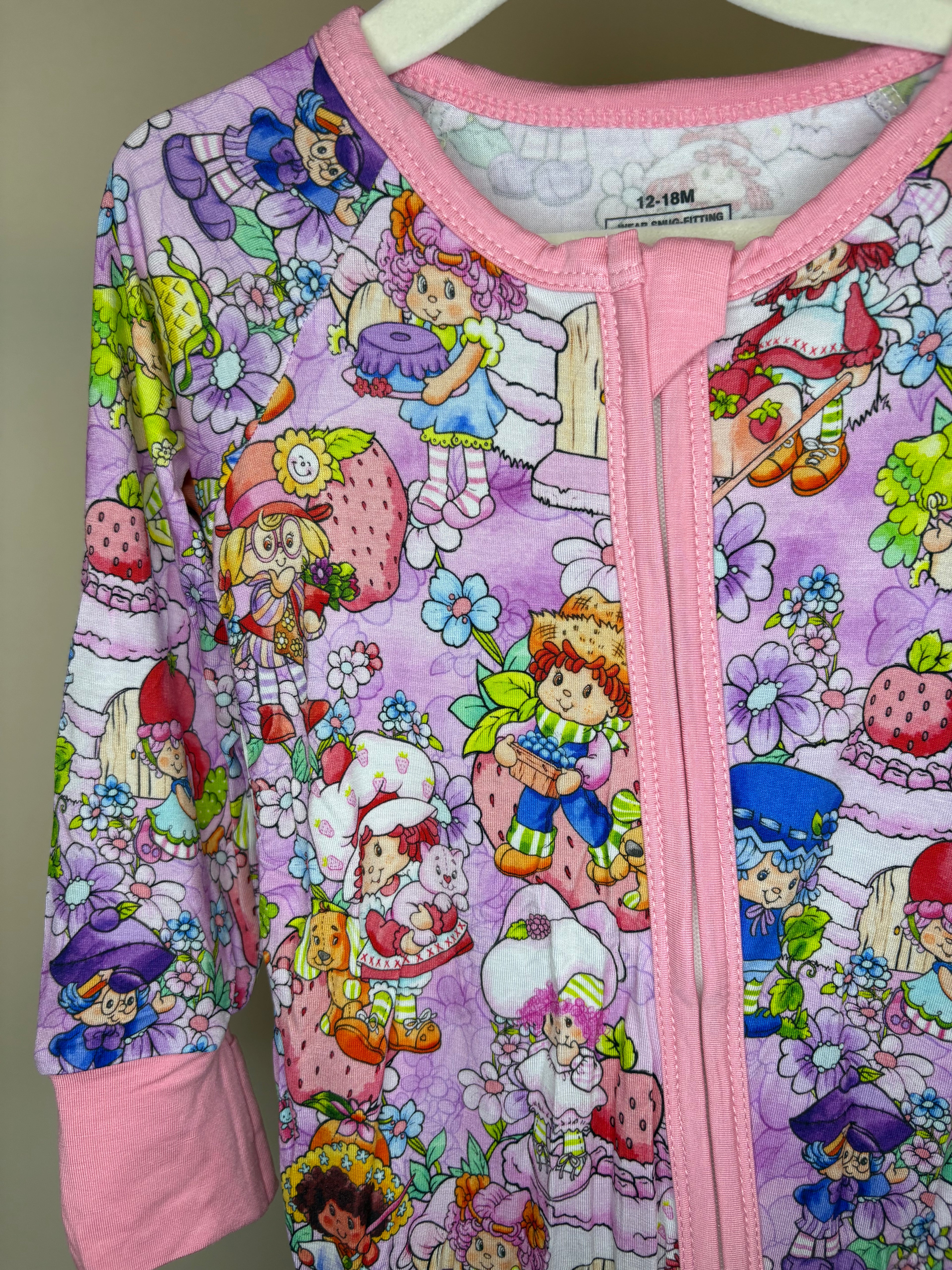Strawberry Shortcake Sleeper 6-12 Months