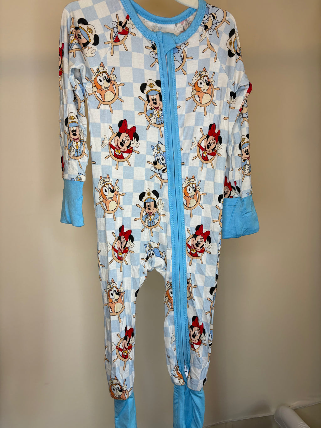 Sailing Mickey x Bluey Sleeper 12-18 Months