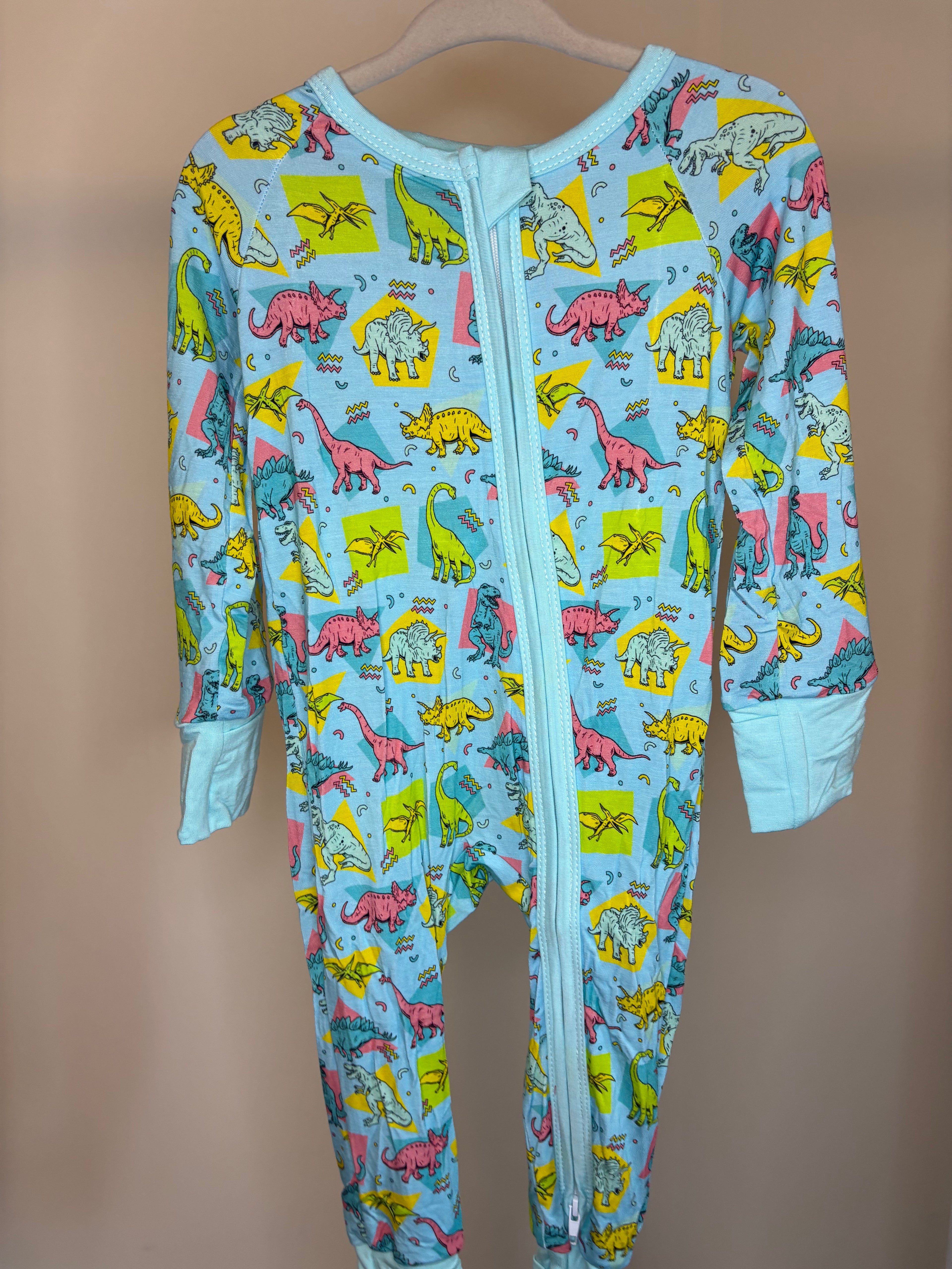 Retro Dino Sleeper 12-18 Months