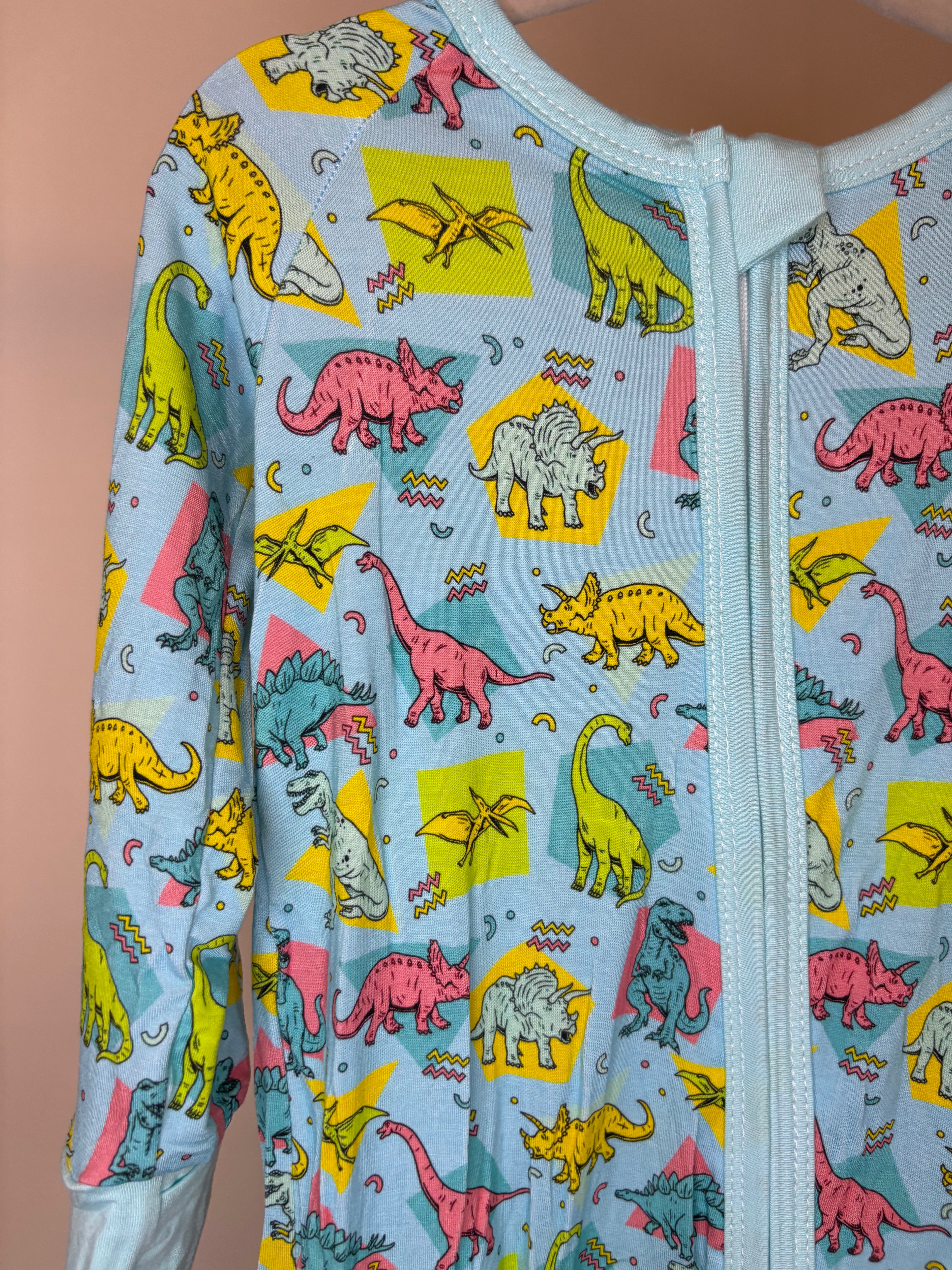 Retro Dino Sleeper 12-18 Months
