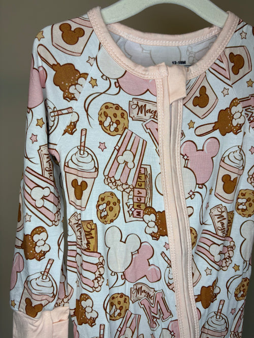 Disney Snacks Sleeper 12-18 Months
