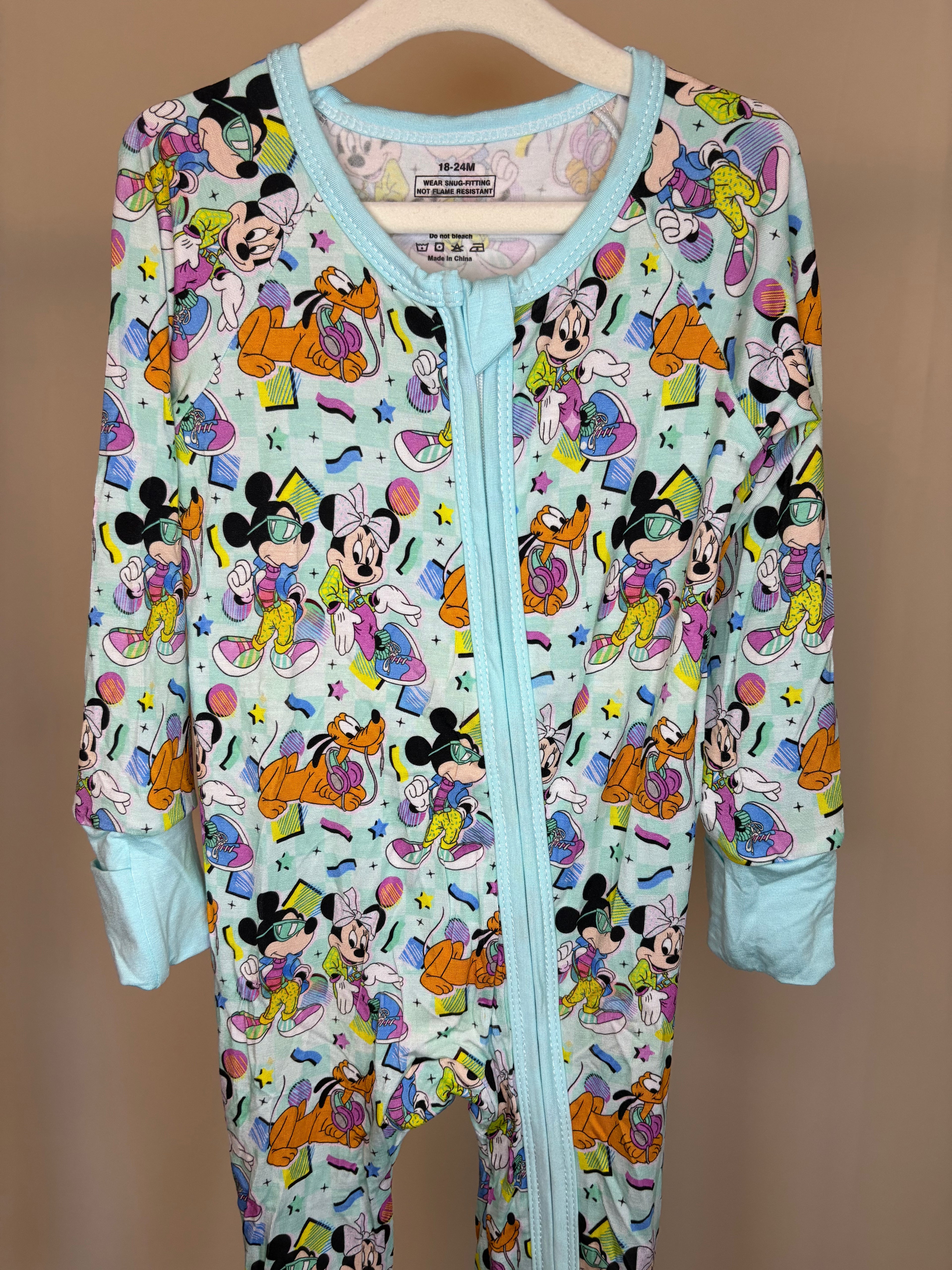 Retro Mickey Sleeper 18-24 Months