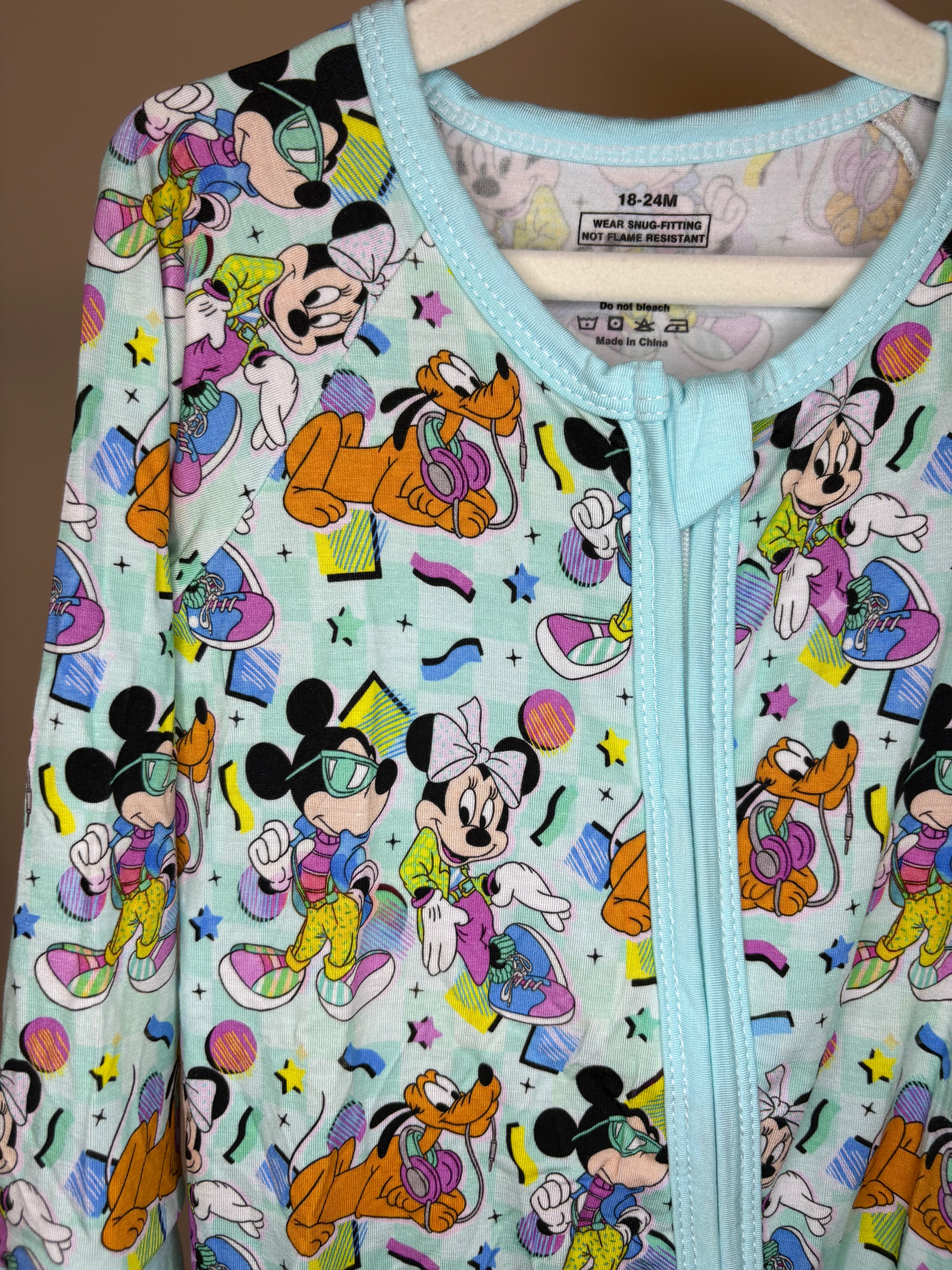 Retro Mickey Sleeper 18-24 Months