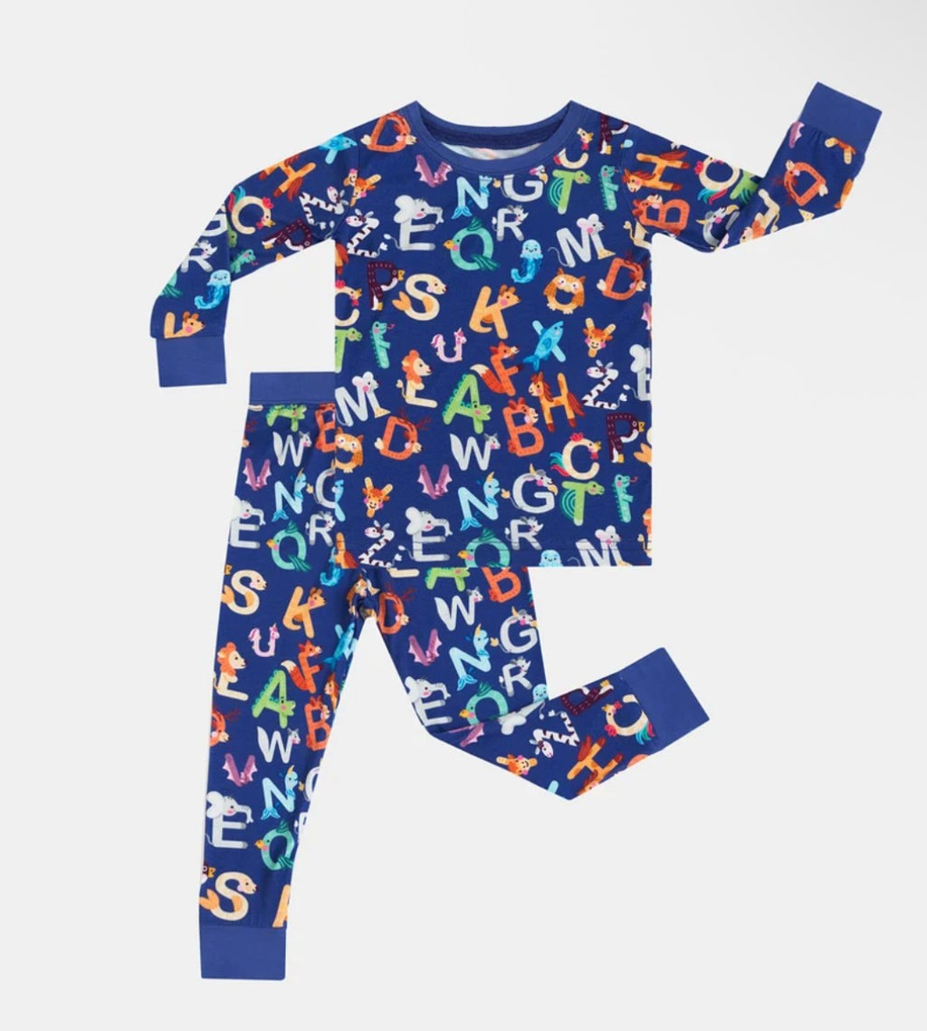 Alphabet Animals Long Sleeve Set